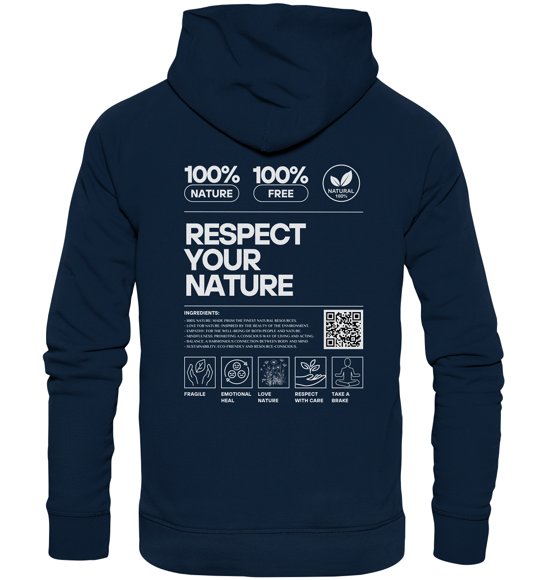 Respect Your Nature - Organic Hoodie