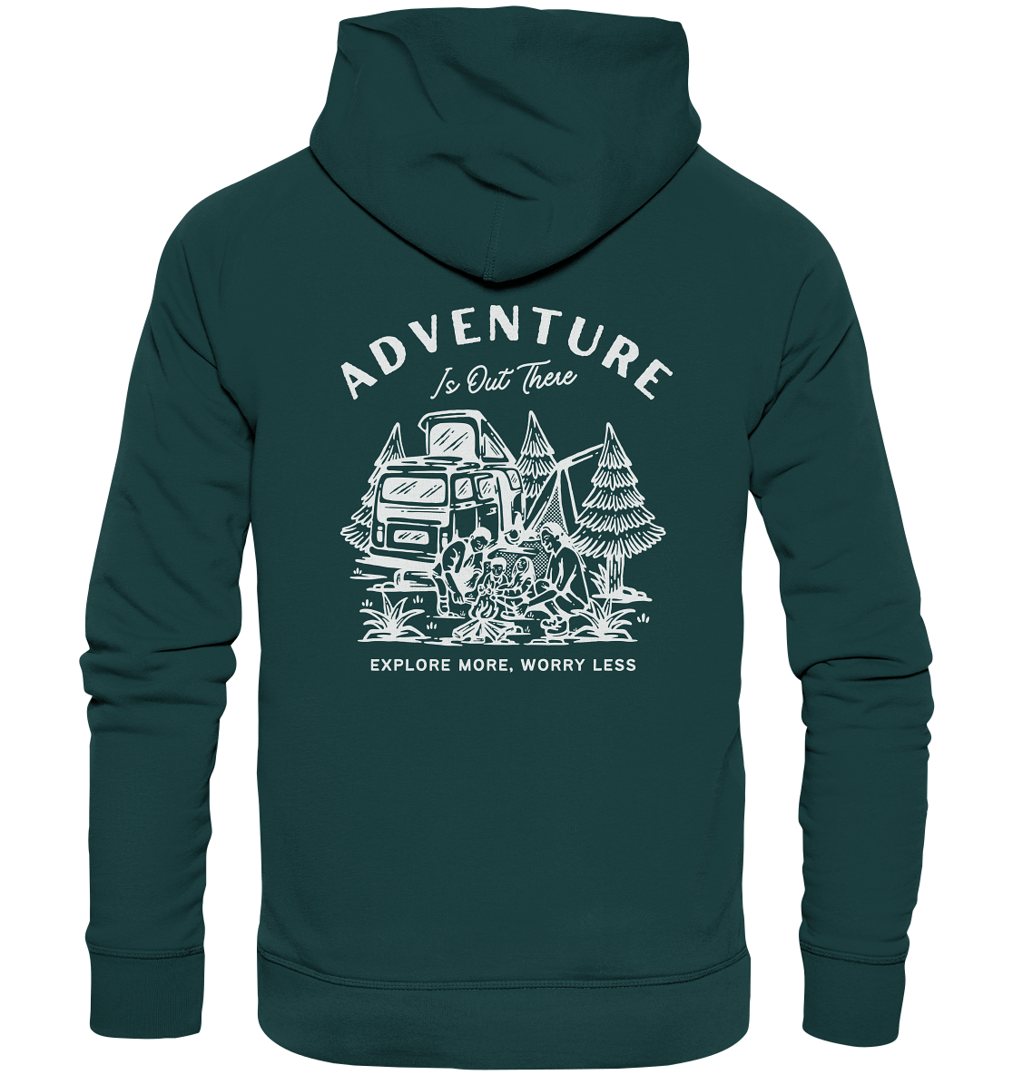 Adventure Is Out There - Organic Hoodie