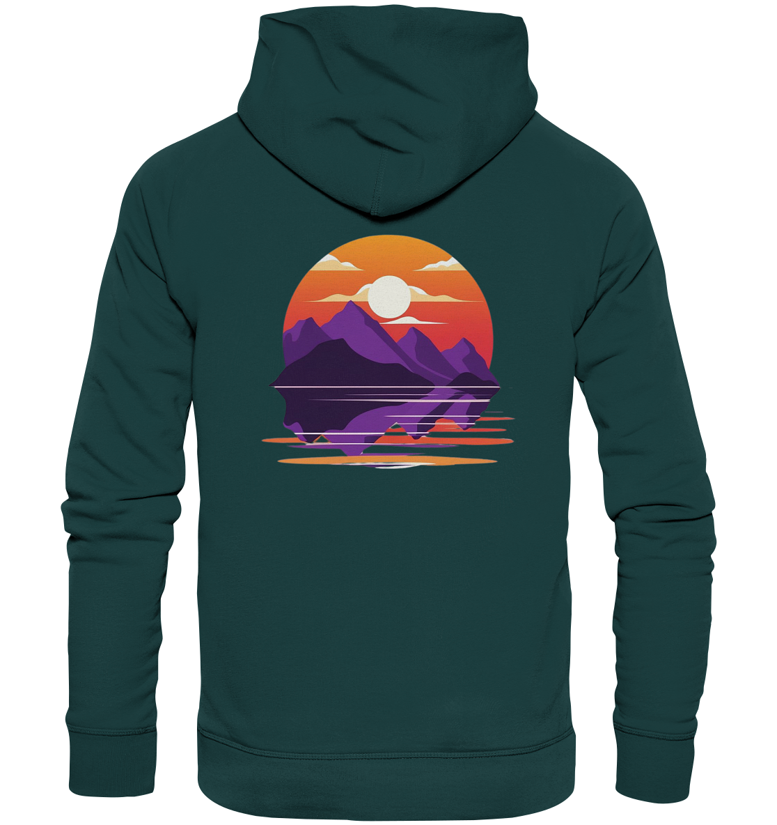 Sunset Reflections - Organic Hoodie