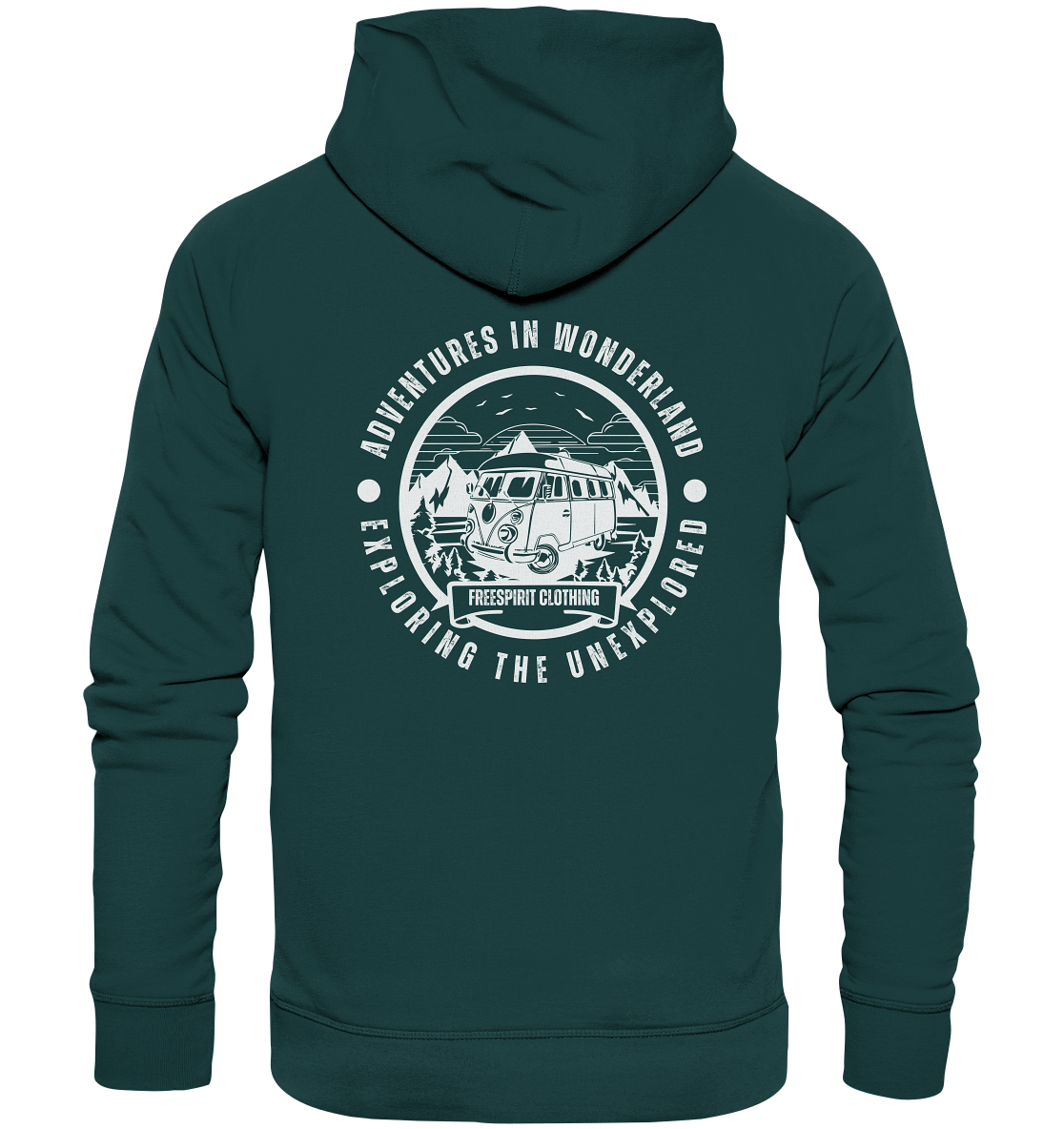 Adventures in Wonderland - Organic Hoodie