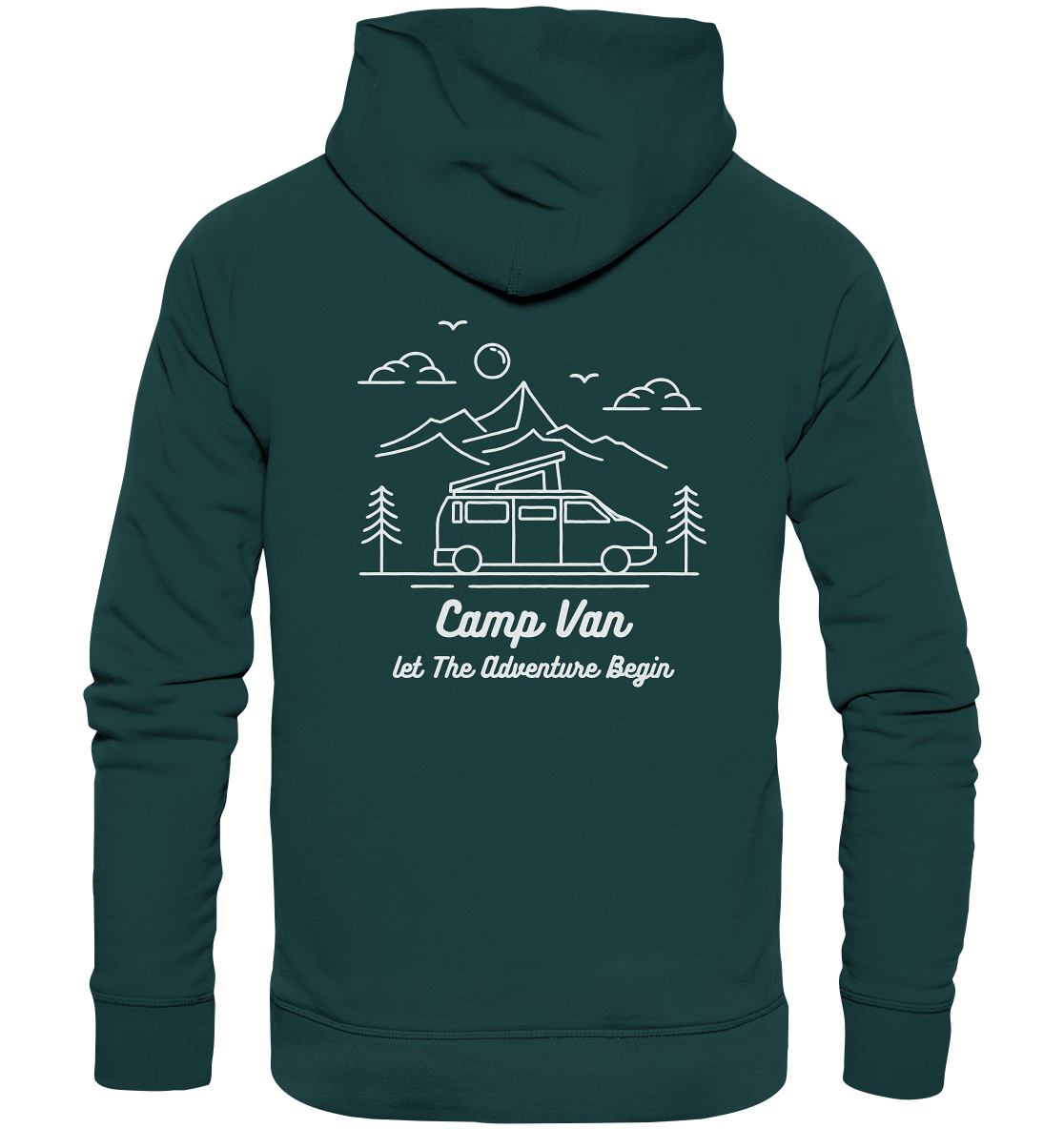 Camper Van Adventure - Organic Hoodie