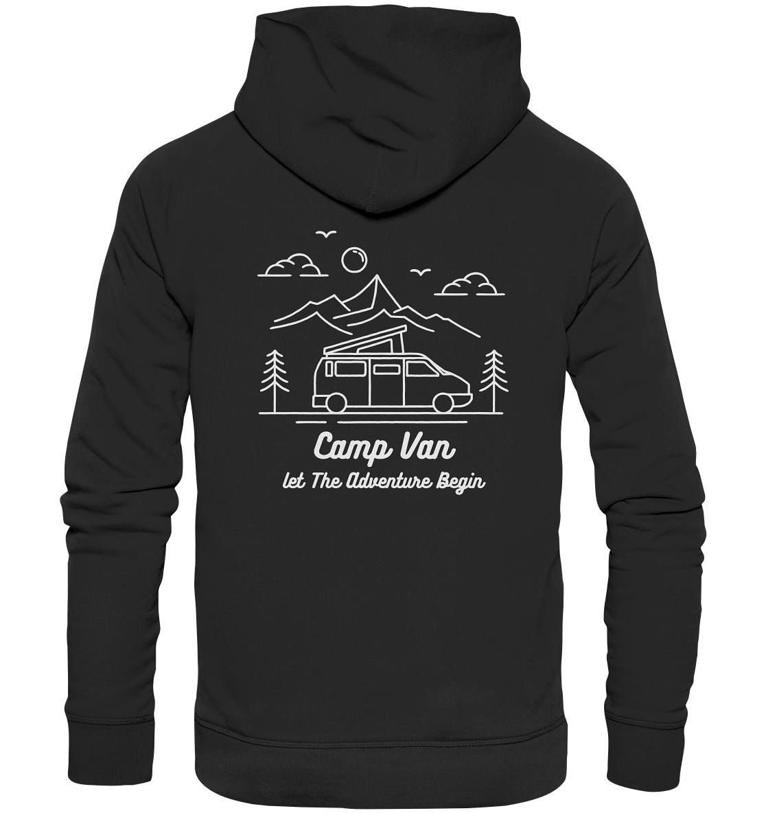 Camper Van Adventure - Organic Hoodie
