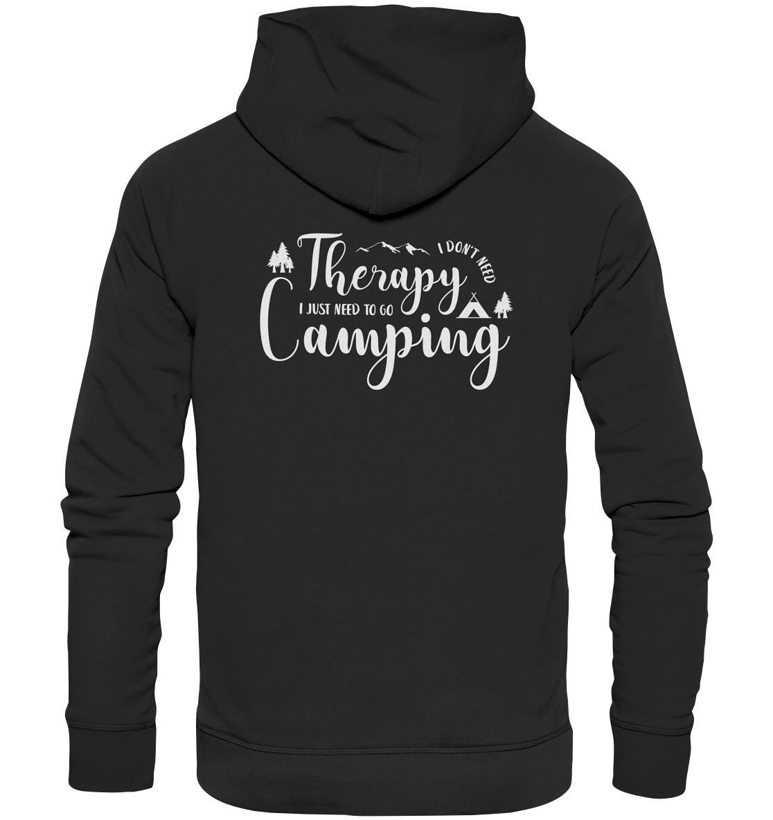 Camping Therapy - Organic Hoodie