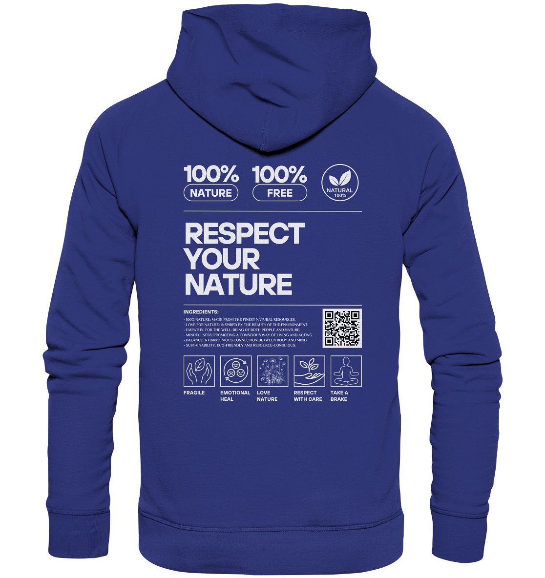 Respect Your Nature - Organic Hoodie