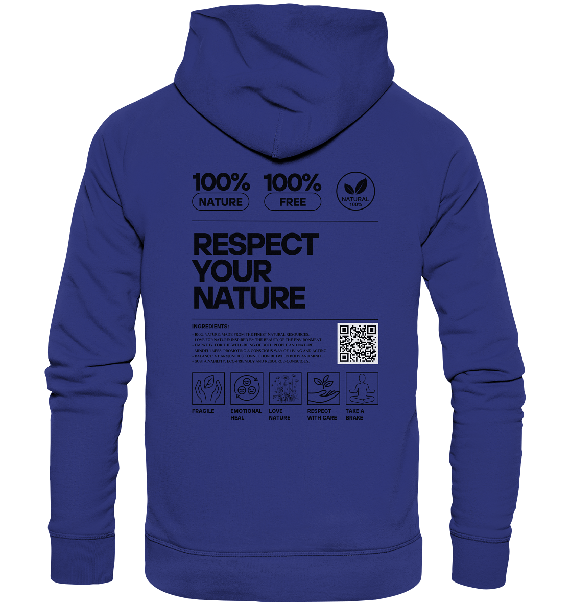 Respect Your Nature - Organic Hoodie