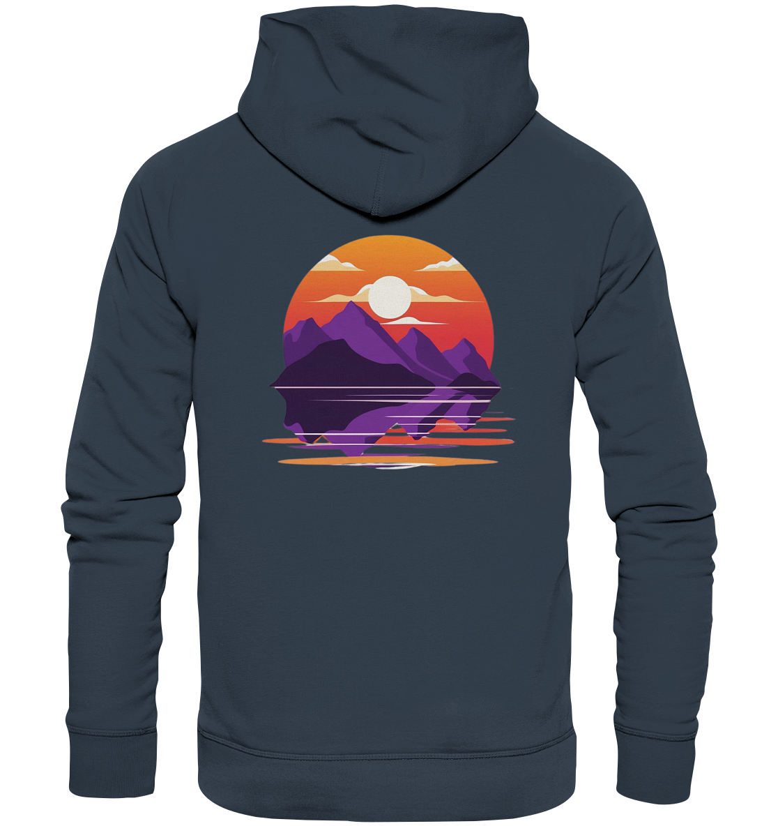 Sunset Reflections - Organic Hoodie
