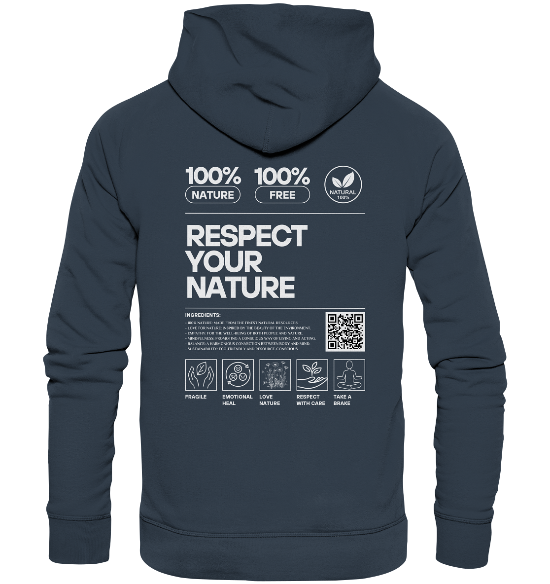 Respect Your Nature - Organic Hoodie