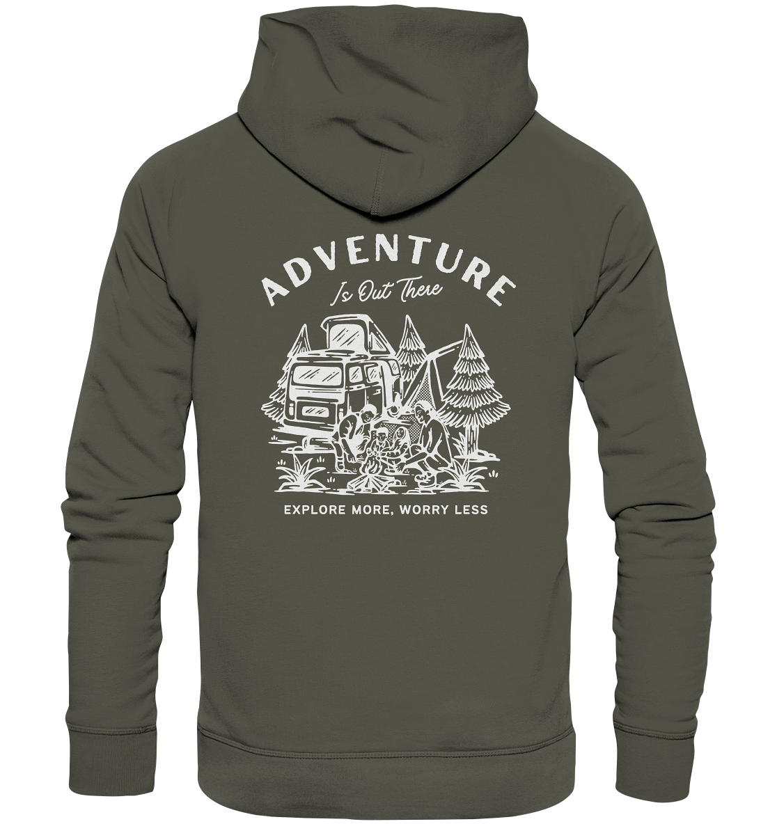 Adventure Is Out There - Organic Hoodie