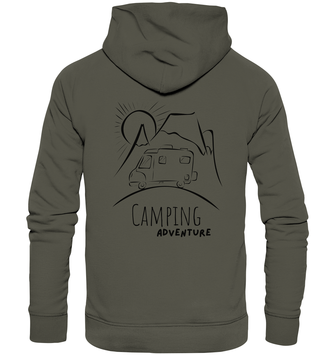 Camper Van Adventure - Organic Hoodie