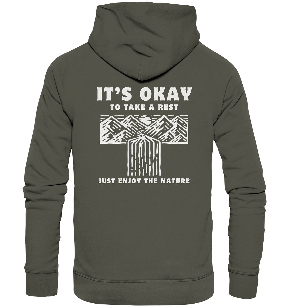 It's Okay to Take a Rest - Organic Hoodie