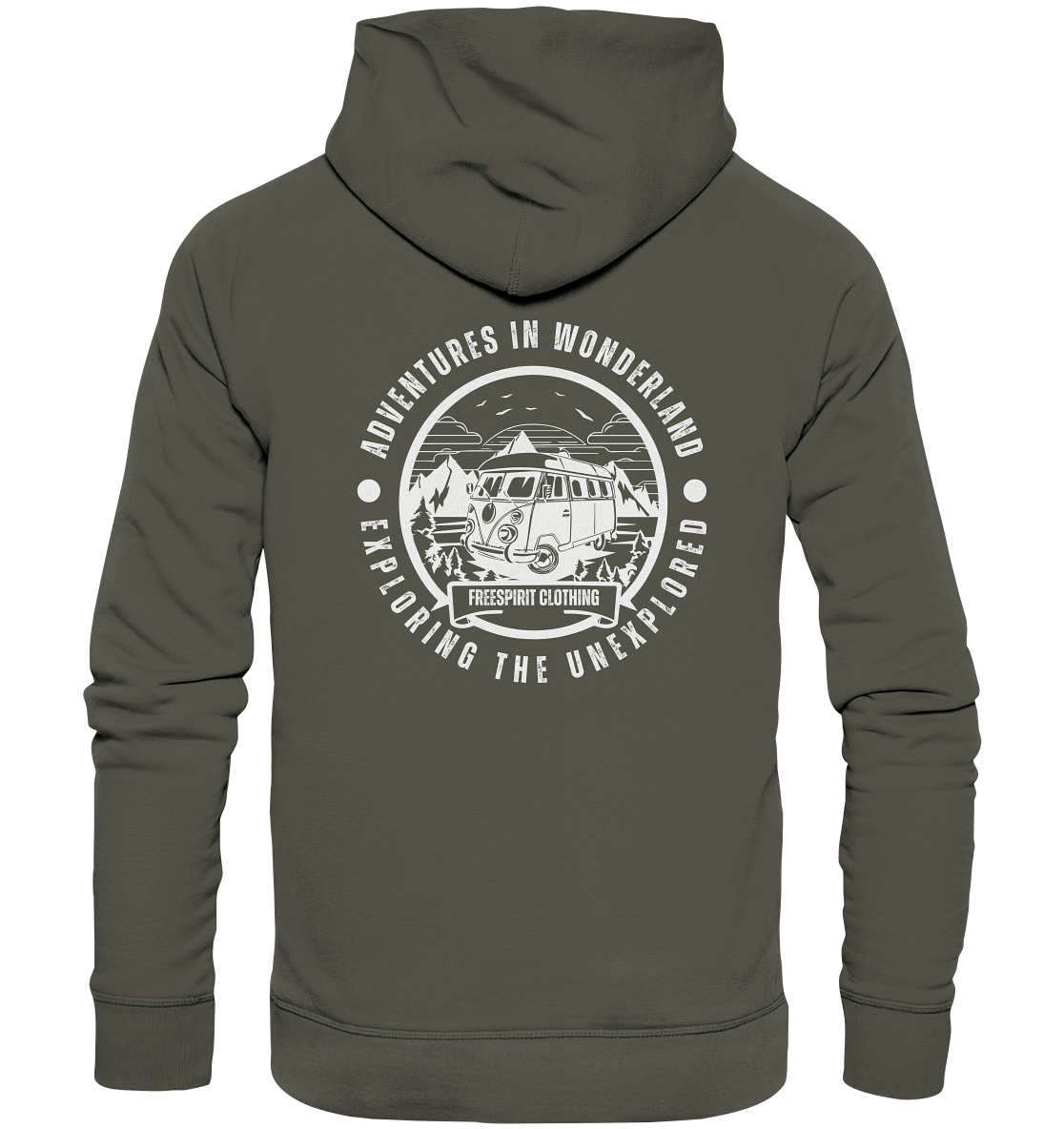 Adventures in Wonderland - Organic Hoodie