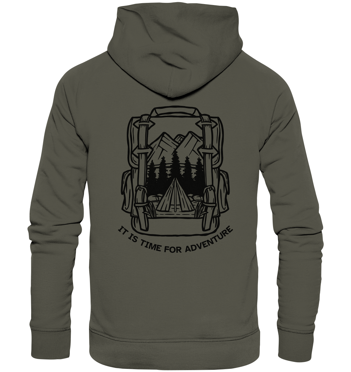 It's Time for Adventure - Organic Hoodie