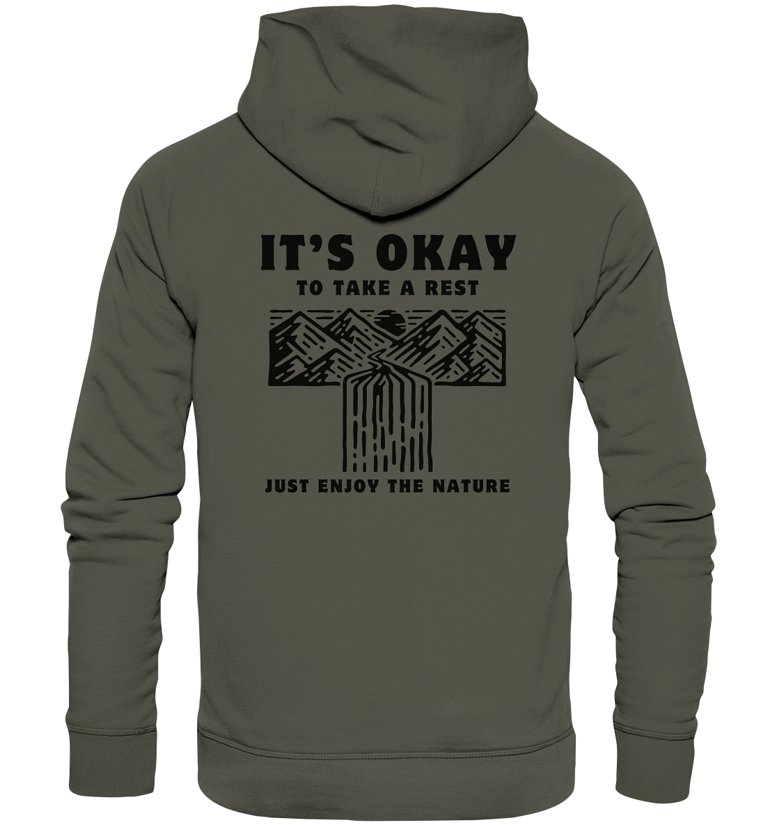 It's Okay to Take a Rest - Organic Hoodie