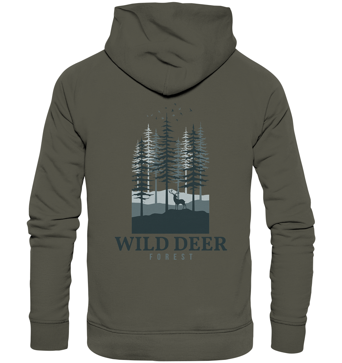 WILD DEER – Forest Edition - Organic Hoodie