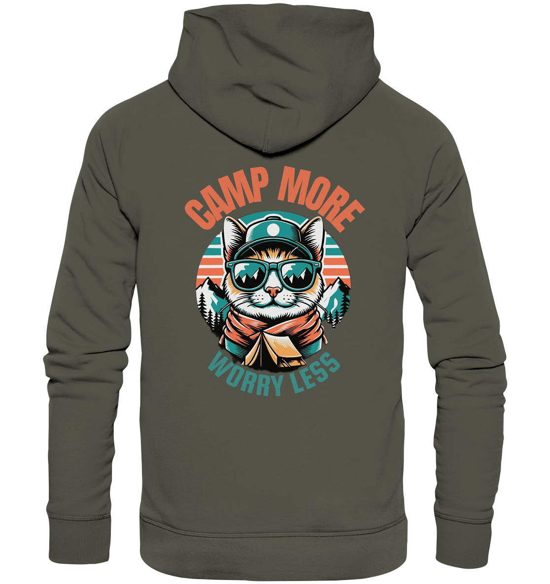 Camp More Worry Less - Organic Hoodie