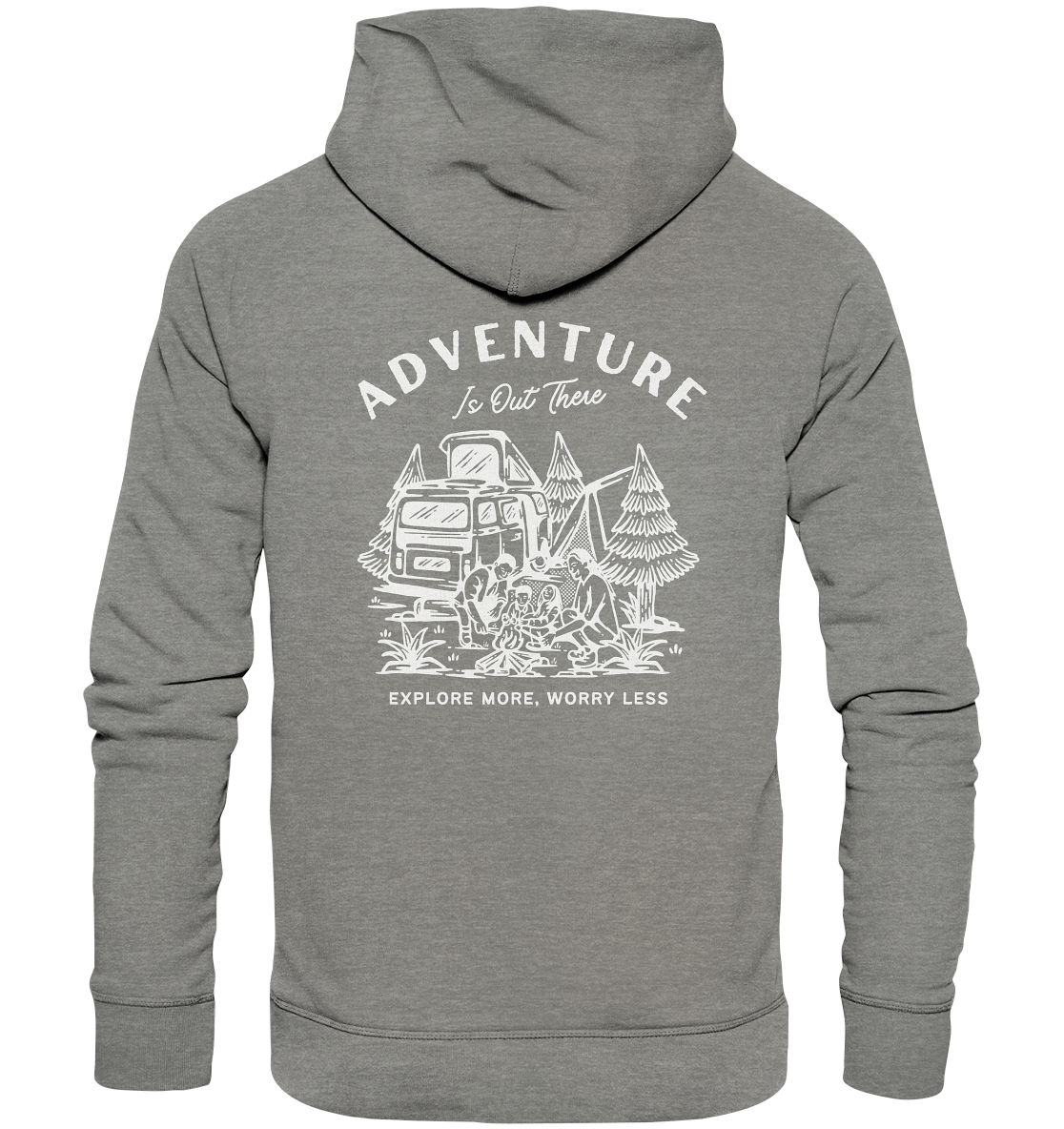 Adventure Is Out There - Organic Hoodie