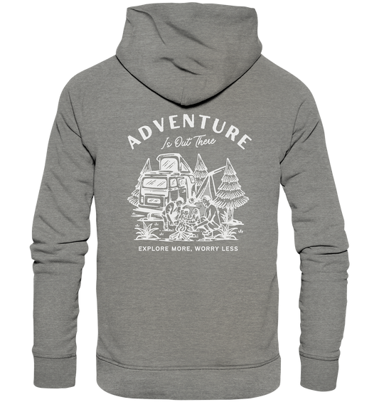 Adventure Is Out There - Organic Hoodie