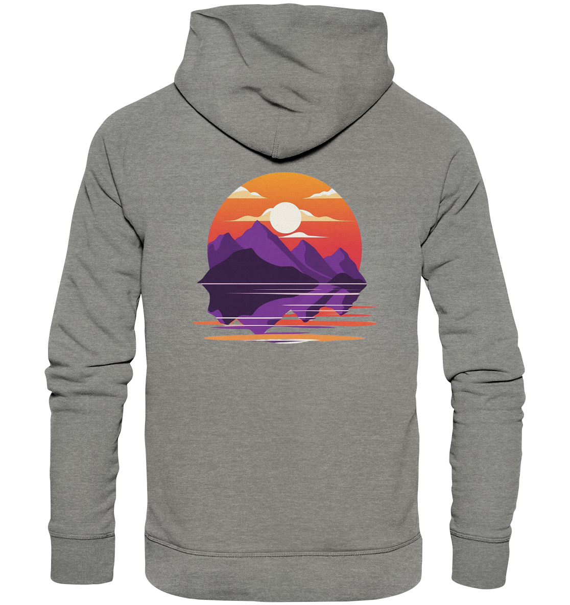 Sunset Reflections - Organic Hoodie