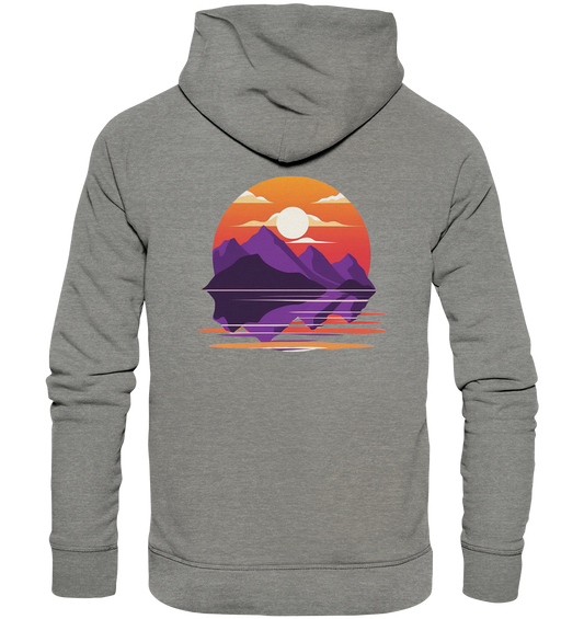 Sunset Reflections - Organic Hoodie