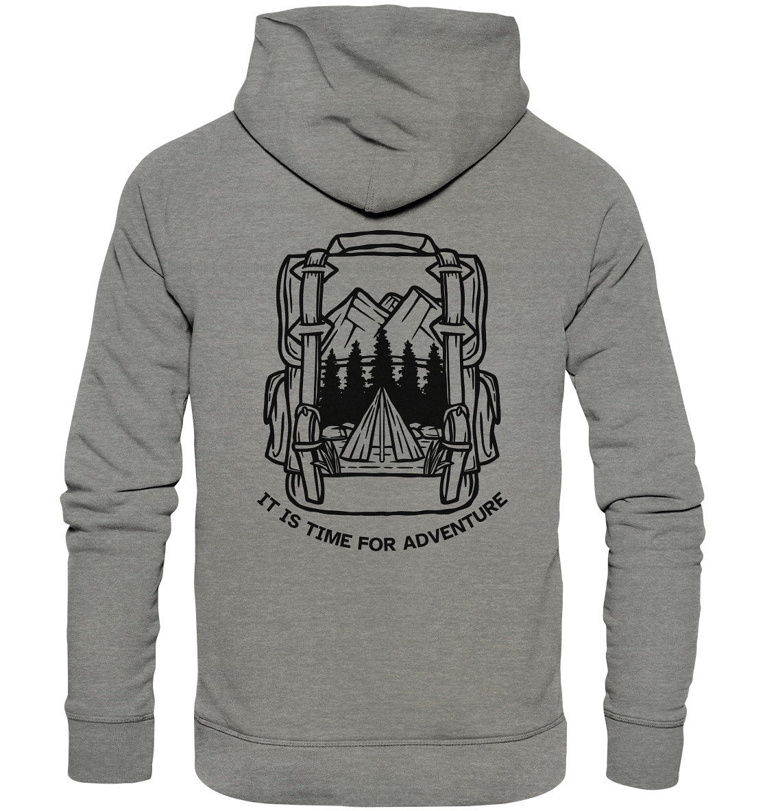 It's Time for Adventure - Organic Hoodie