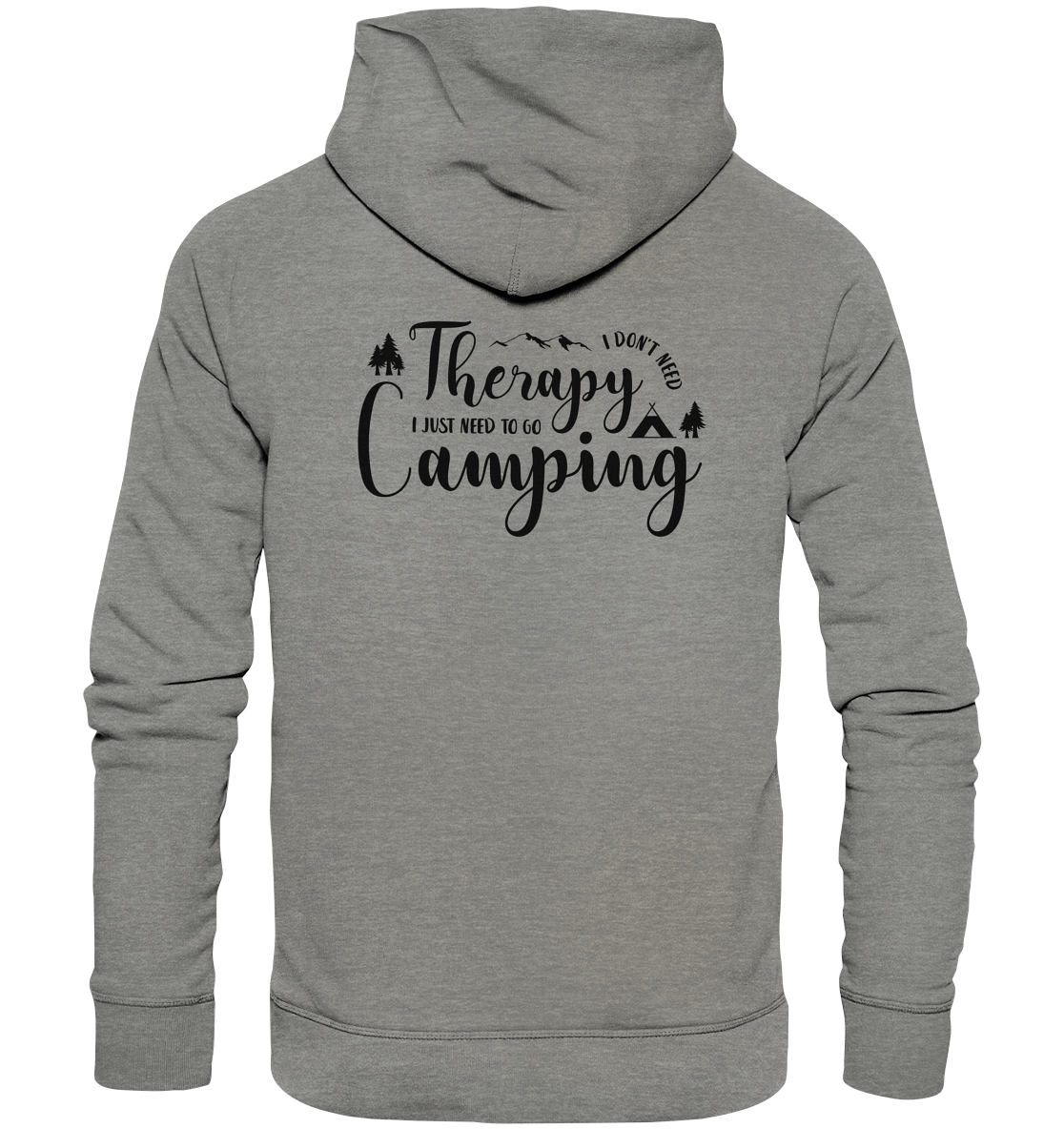Camping Therapy - Organic Hoodie