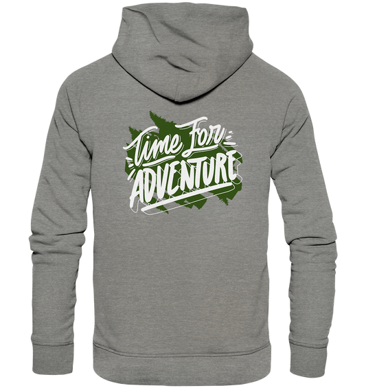 Time for Adventure - Organic Hoodie