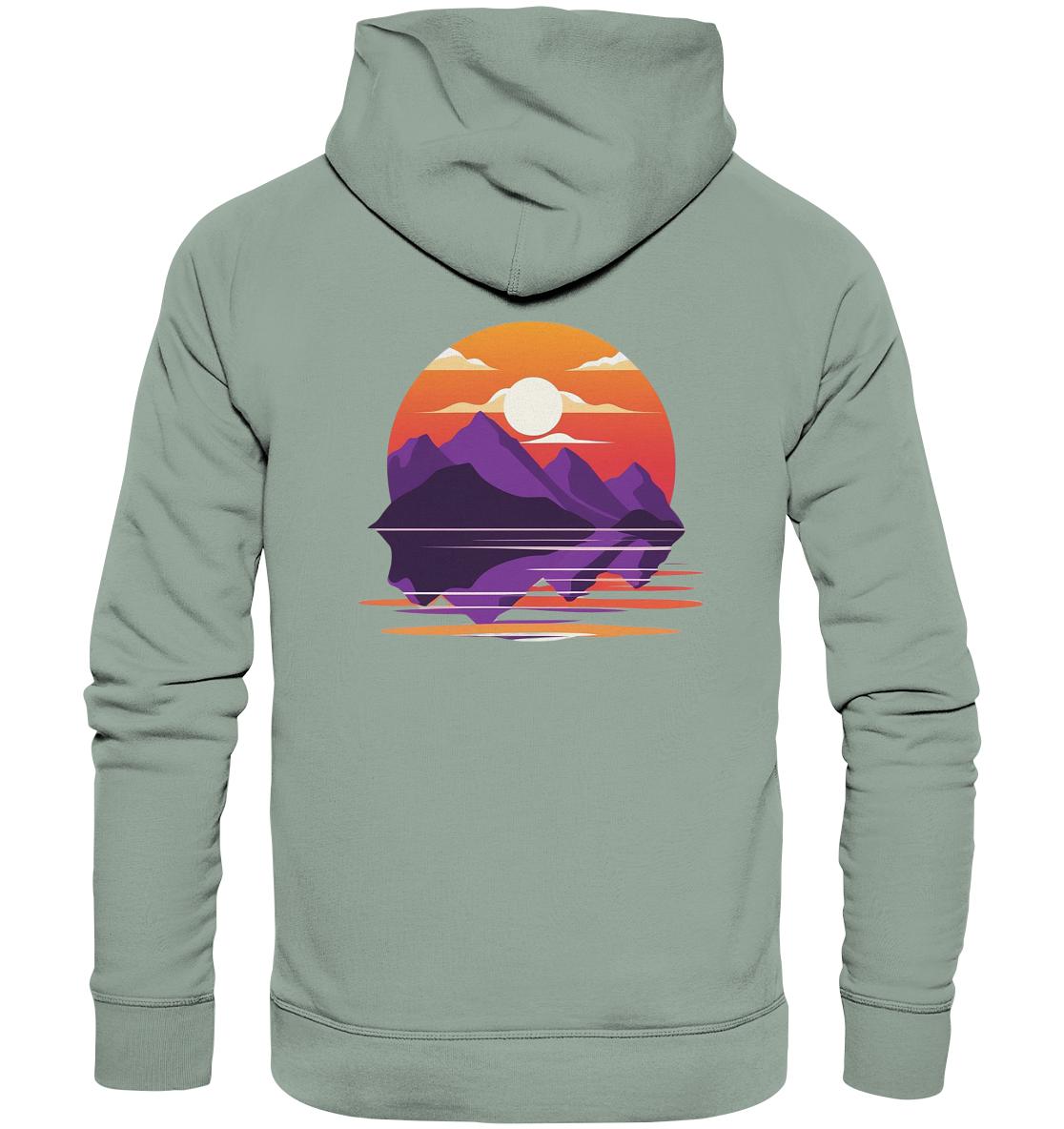 Sunset Reflections - Organic Hoodie