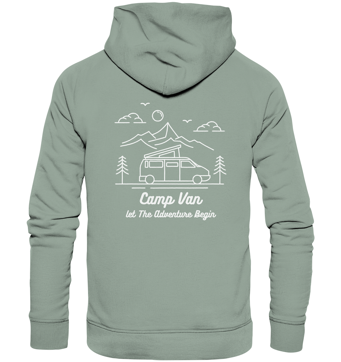 Camper Van Adventure - Organic Hoodie