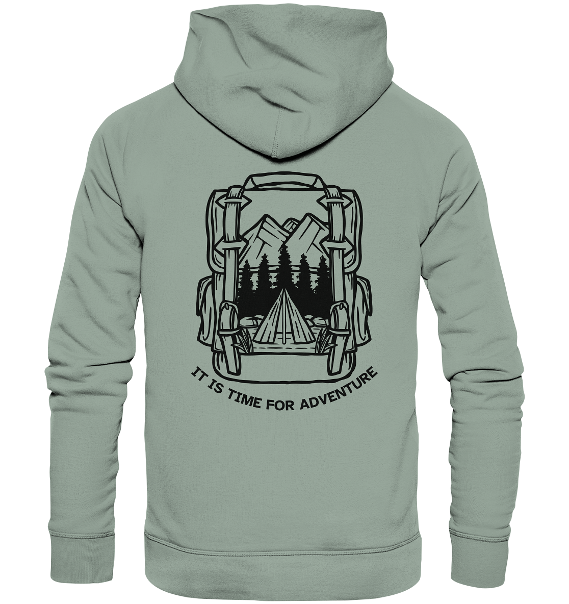 It's Time for Adventure - Organic Hoodie