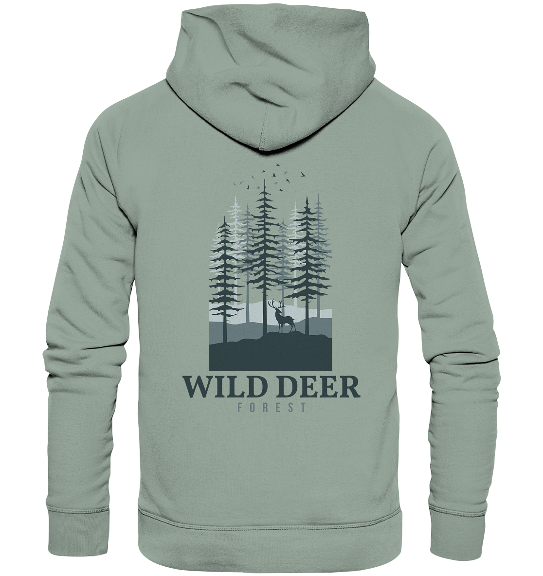 WILD DEER – Forest Edition - Organic Hoodie