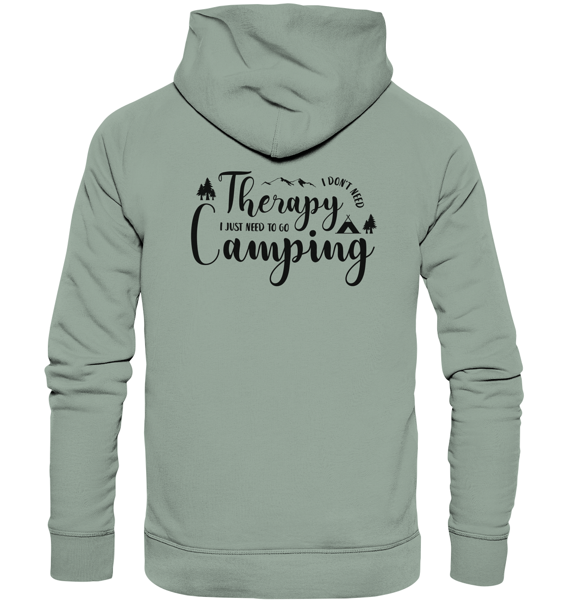 Camping Therapy - Organic Hoodie