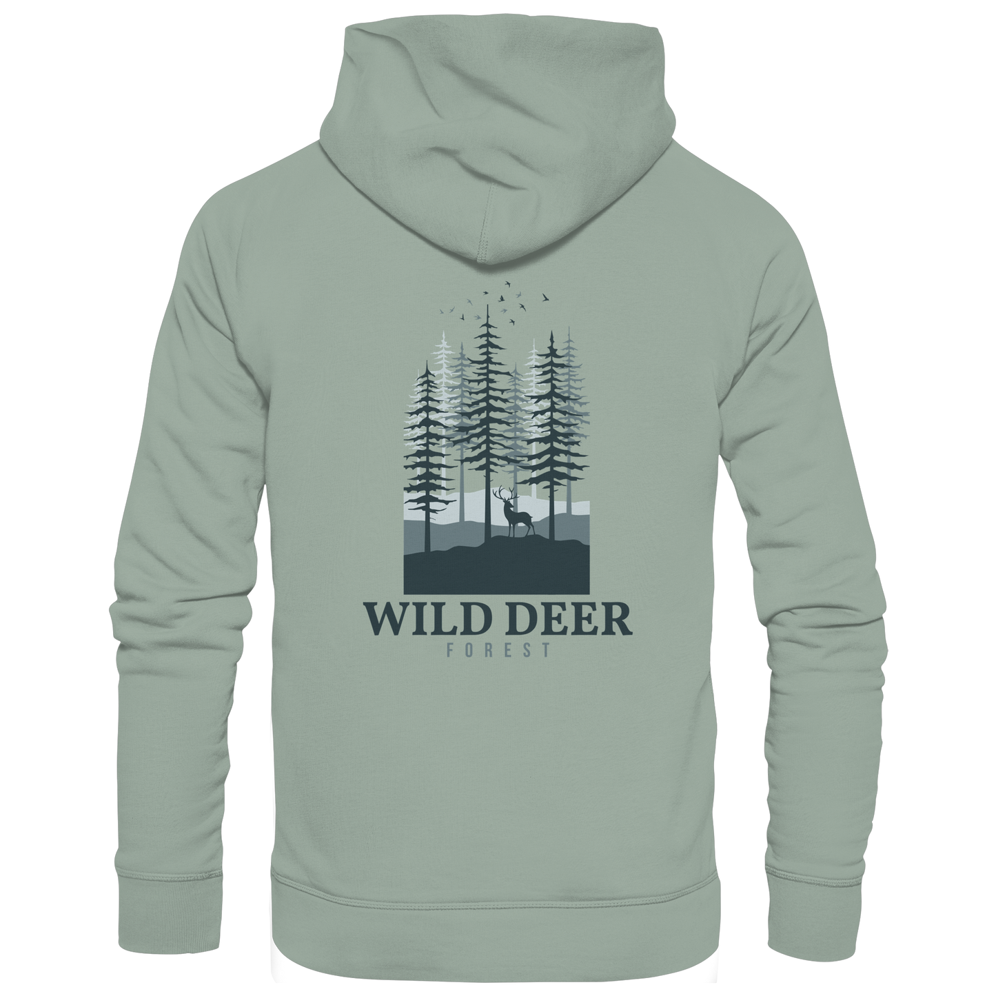 WILD DEER – Forest Edition - Organic Hoodie
