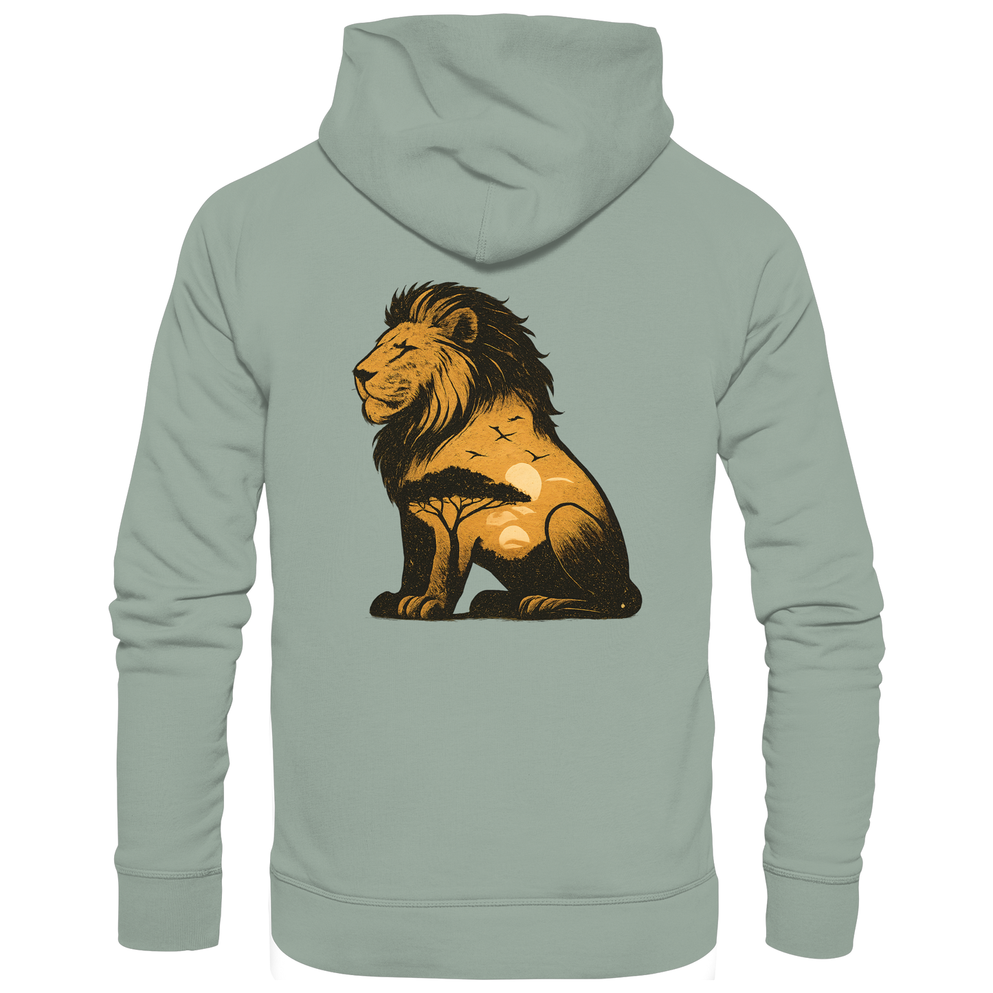 Lion – Spirit of Courage - Organic Hoodie