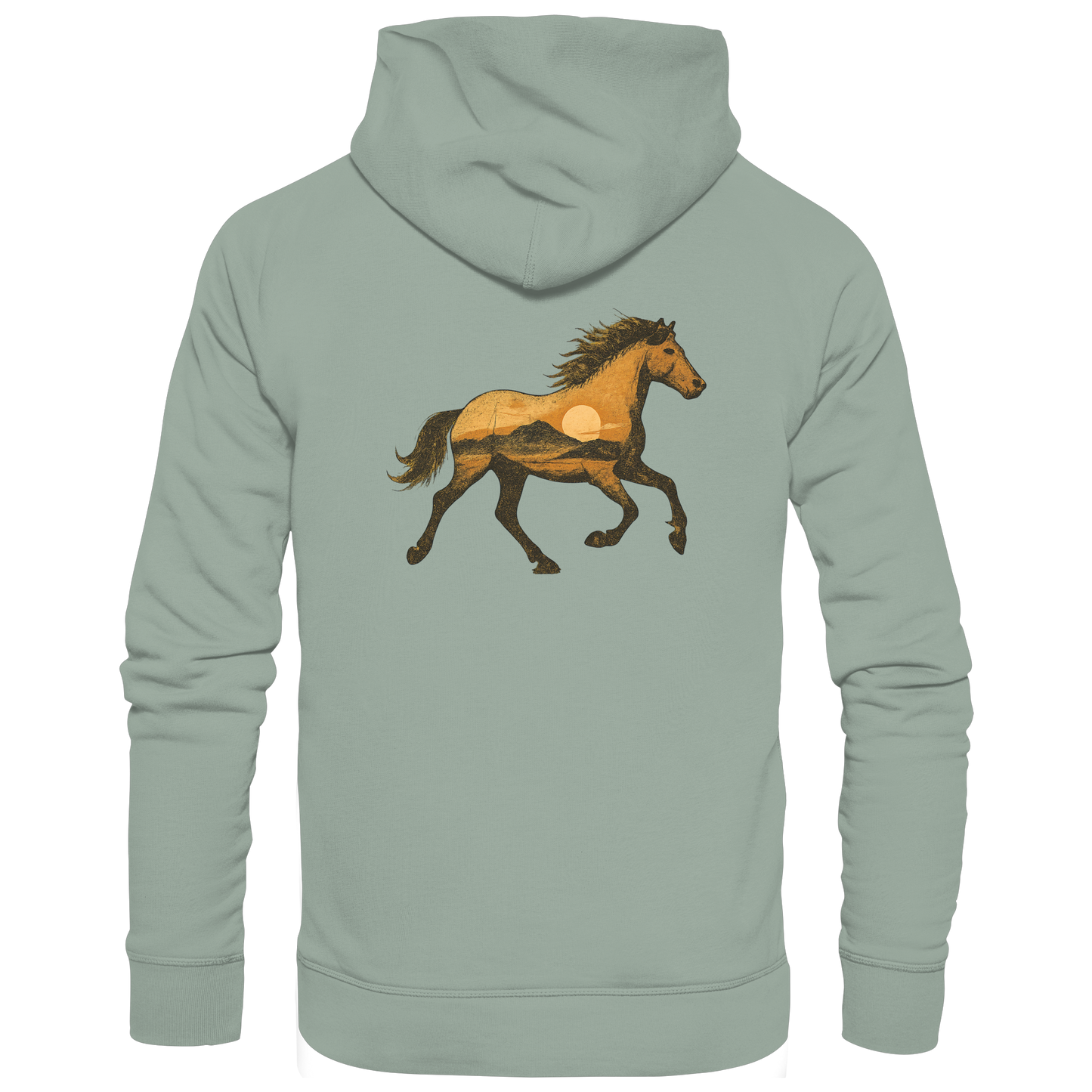 Wild Horse – Spirit of Freedom - Organic Hoodie