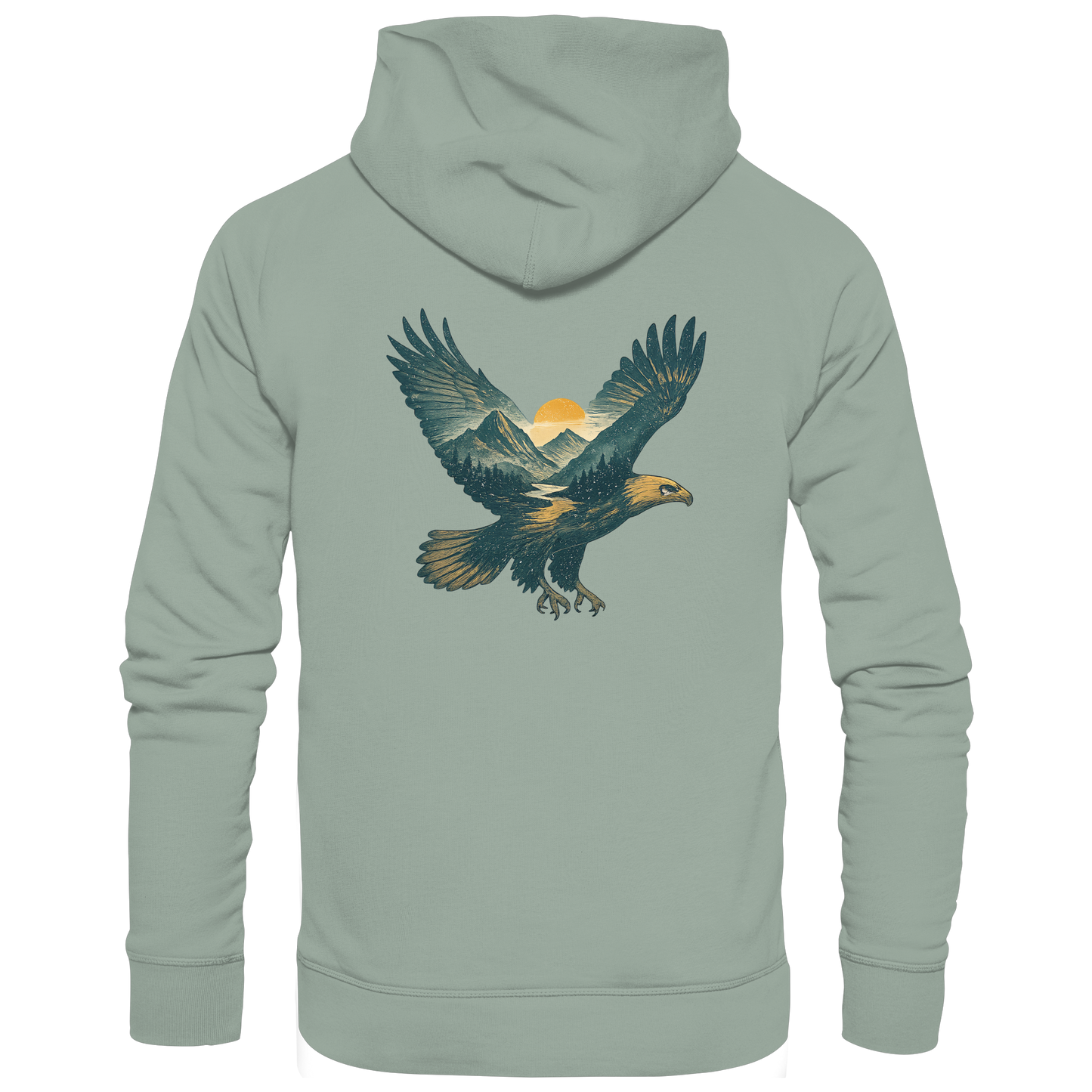 Adler Spirit of Freedom - Organic Hoodie