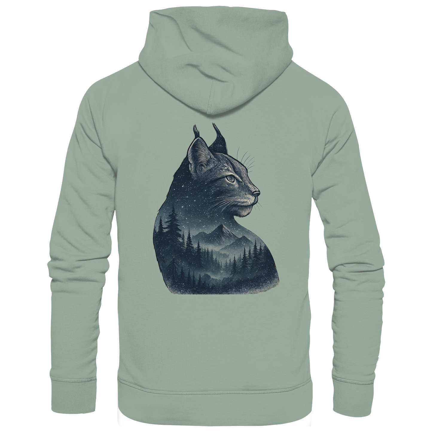 Lynx – Spirit of Mystery - Organic Hoodie