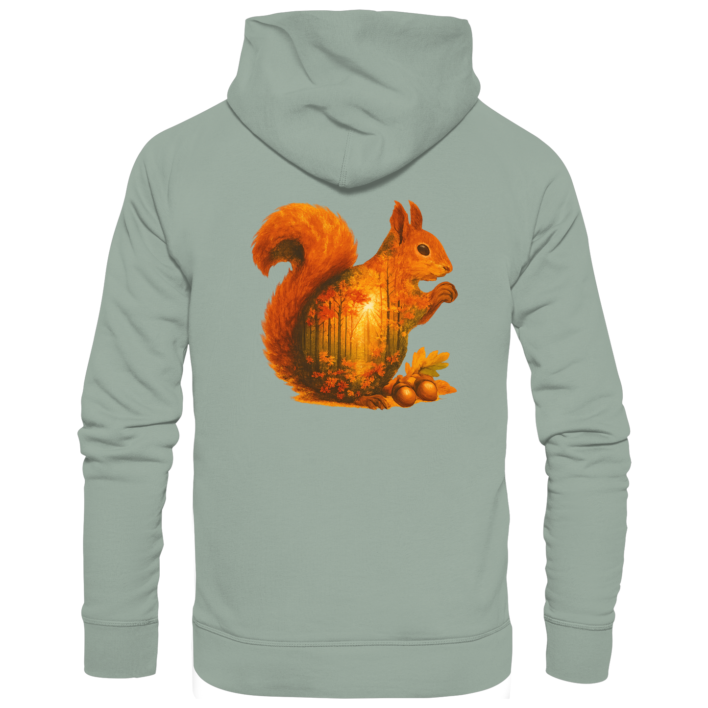 Squirrel – Spirit of Energy - Organic Hoodie