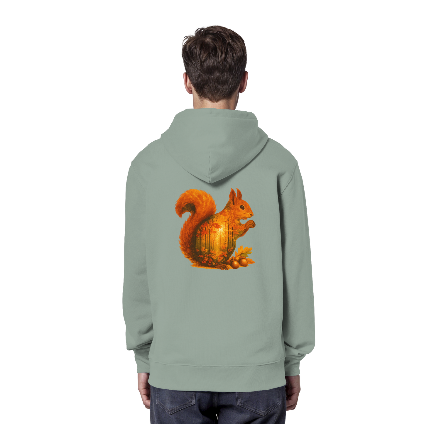 Squirrel – Spirit of Energy - Organic Hoodie