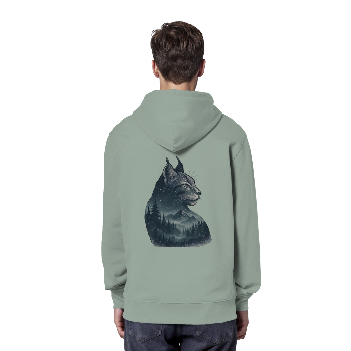 Lynx – Spirit of Mystery - Organic Hoodie