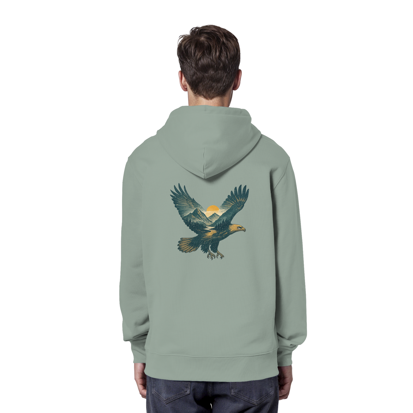 Adler Spirit of Freedom - Organic Hoodie