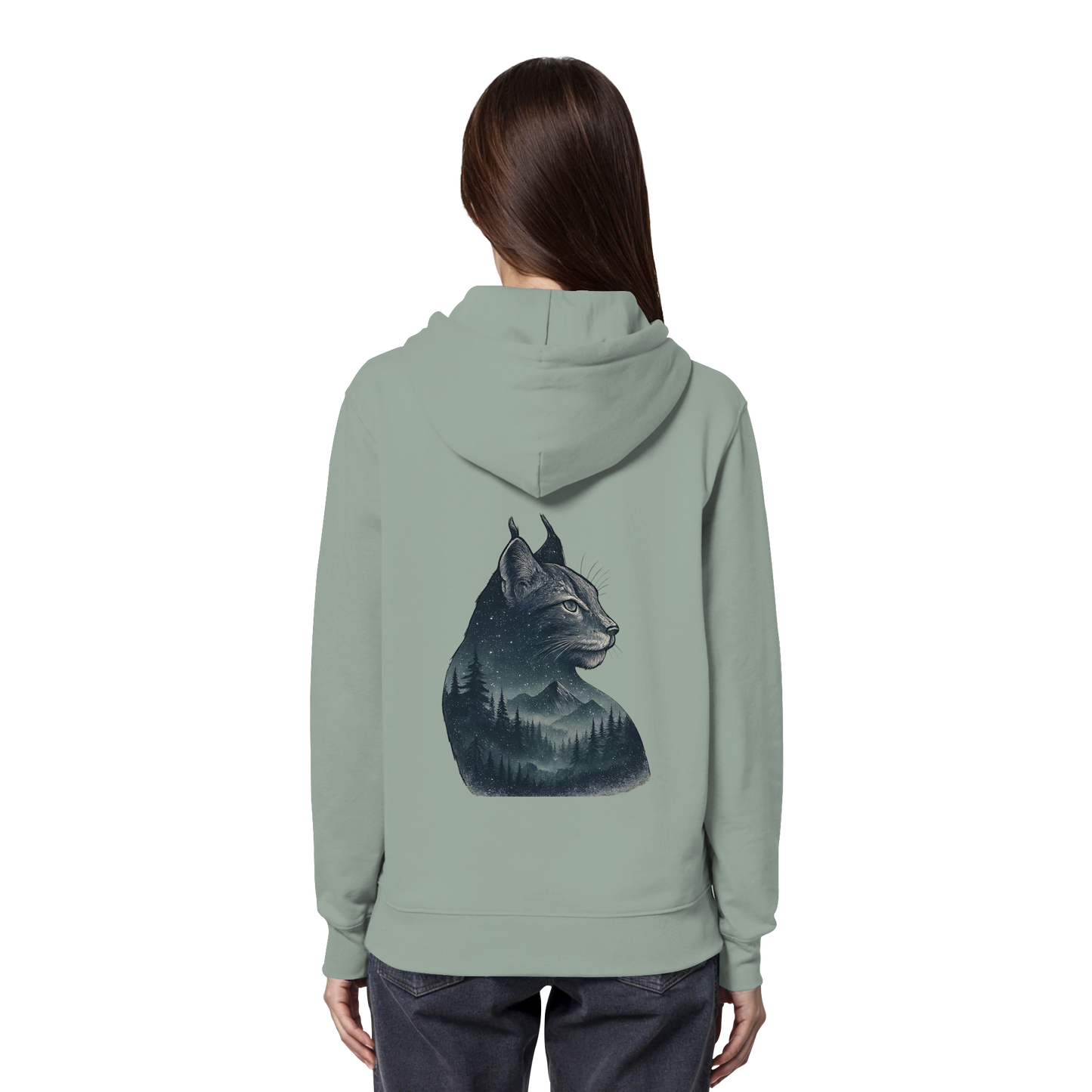 Lynx – Spirit of Mystery - Organic Hoodie