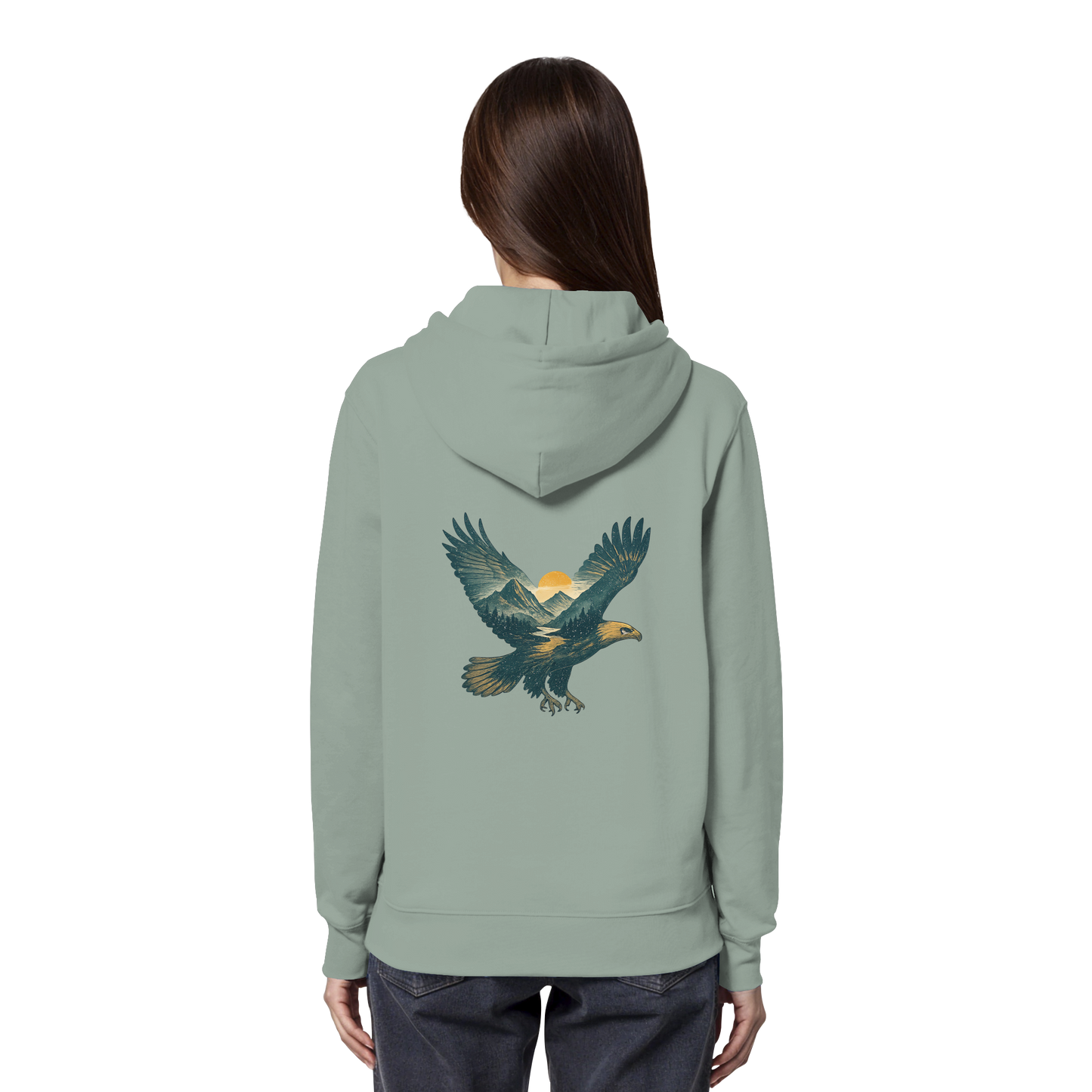 Adler Spirit of Freedom - Organic Hoodie