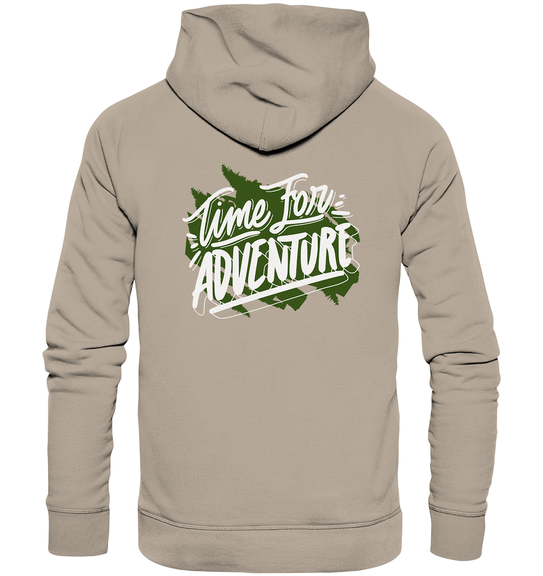 Time for Adventure - Organic Hoodie