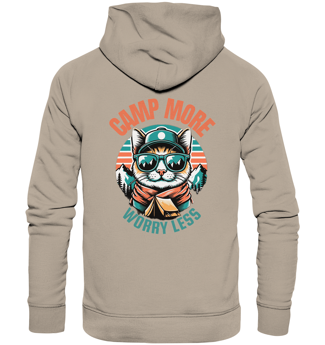 Camp More Worry Less - Organic Hoodie