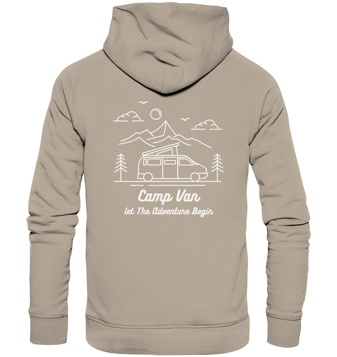 Camper Van Adventure - Organic Hoodie