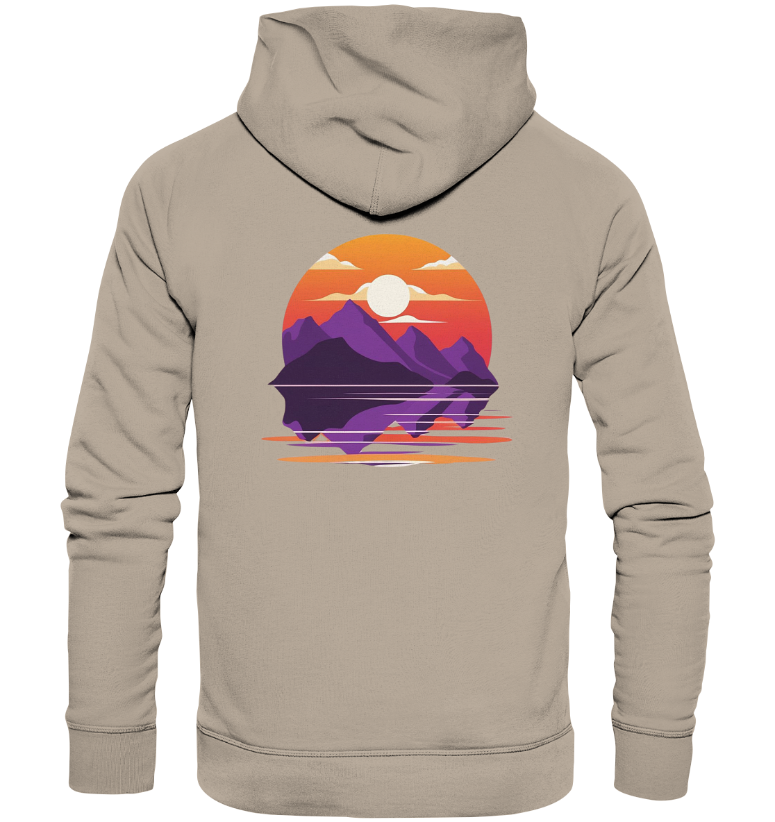 Sunset Reflections - Organic Hoodie