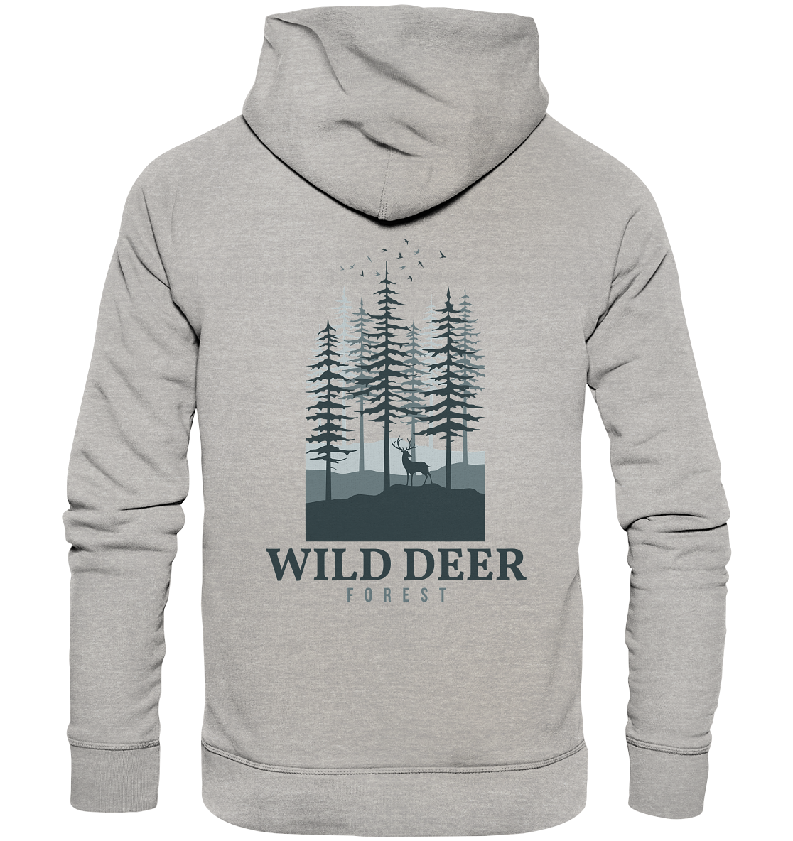 WILD DEER – Forest Edition - Organic Hoodie