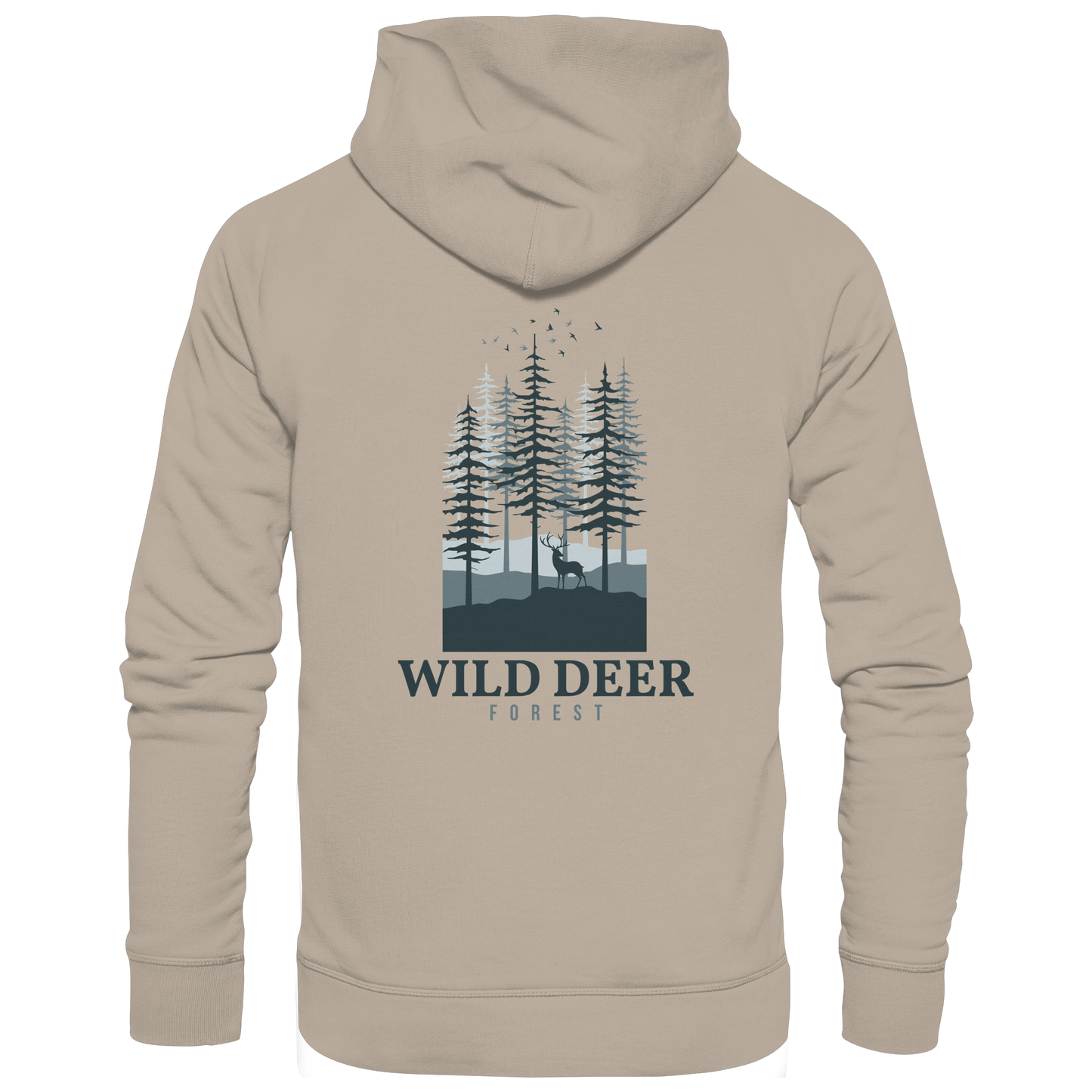 WILD DEER – Forest Edition - Organic Hoodie