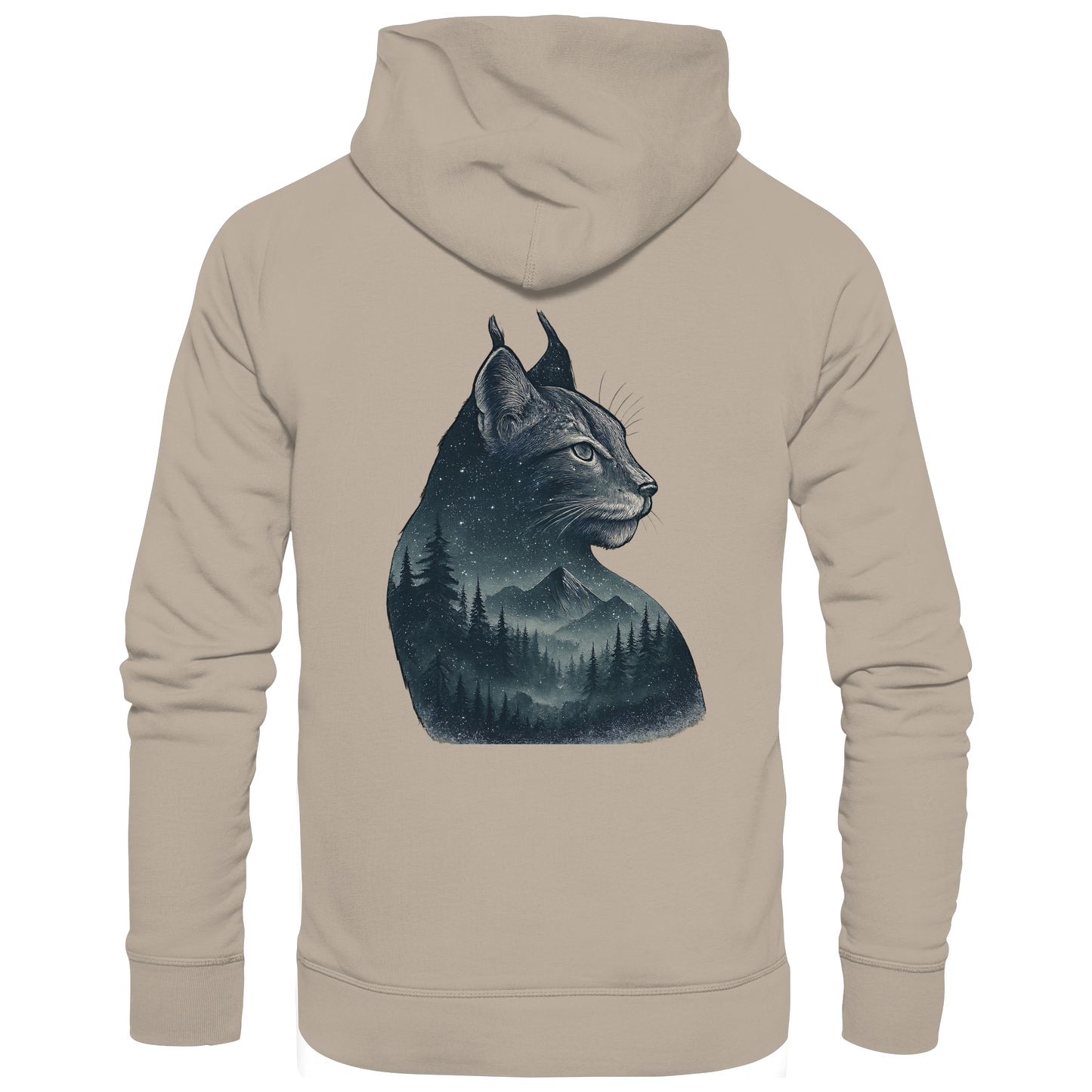 Lynx – Spirit of Mystery - Organic Hoodie