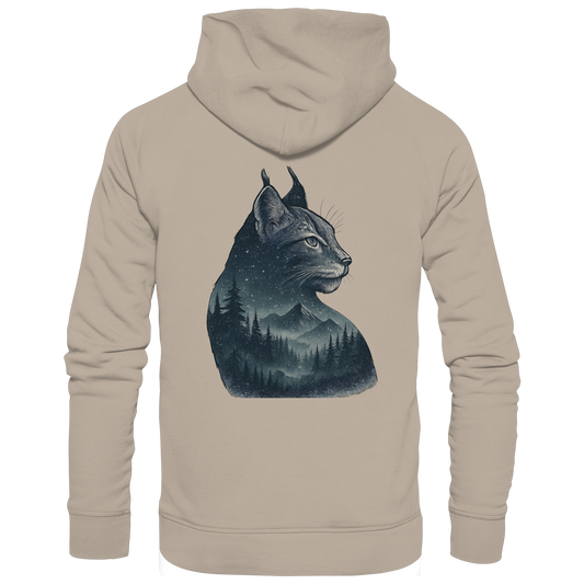 Lynx – Spirit of Mystery - Organic Hoodie